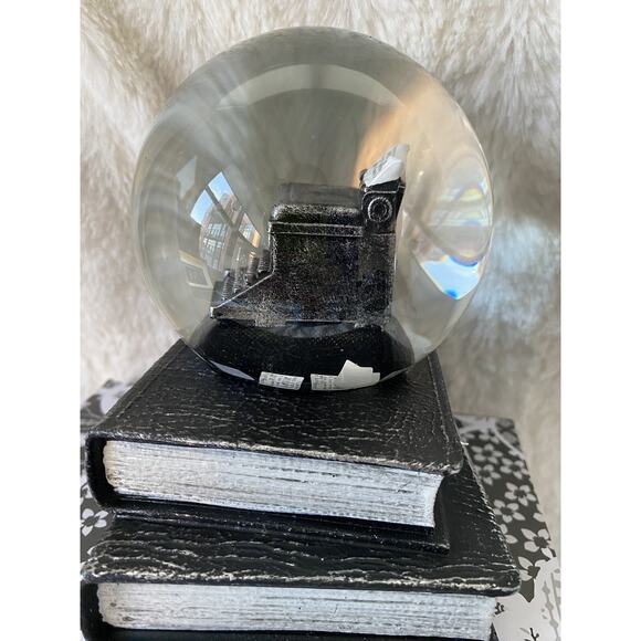 Taylor Swift THE TORTURED POETS DEPARTMENT SNOWGLOBE AUTHENTIC *In Hand* 🩶☃️🩶 - Picture 7 of 11